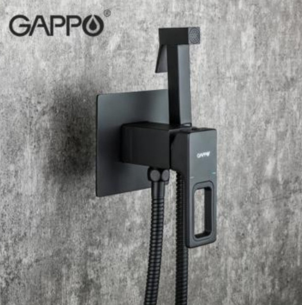 Смеситель гигиенический скрытого монтажа Gappo G7217-6 - фото 2 - id-p144147266