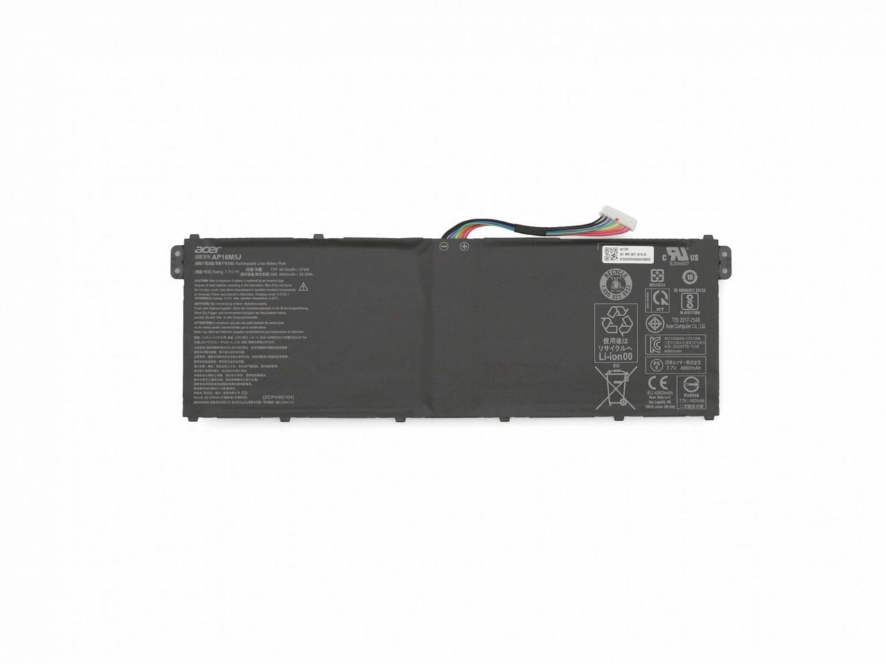 Оригинальный аккумулятор (батарея) для ноутбука Acer Aspire 3 A315-53 (AP16M5J) 7.7V 4810mAh