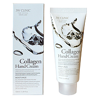 [3W СLINIC] Крем для рук КОЛЛАГЕН Collagen Hand Cream, 100 мл