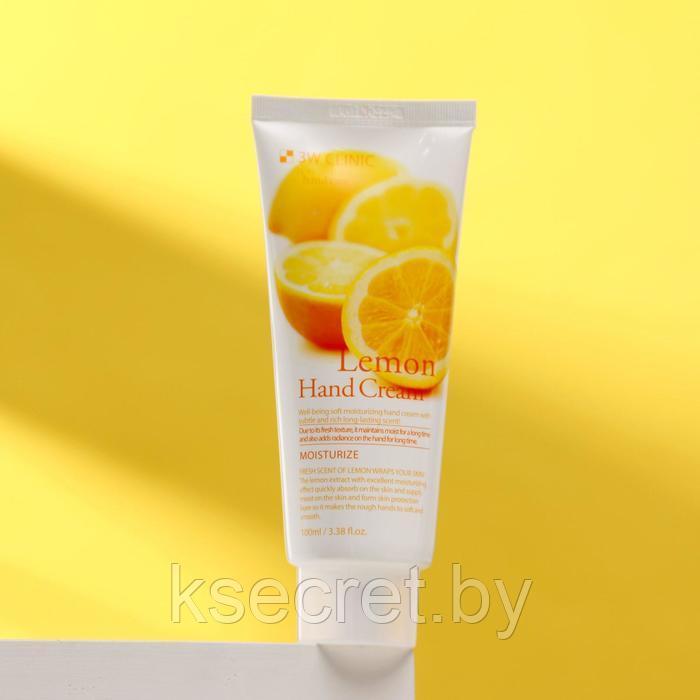 [3W СLINIC] Крем для рук Лимон Lemon Hand Cream, 100 мл - фото 2 - id-p144152917