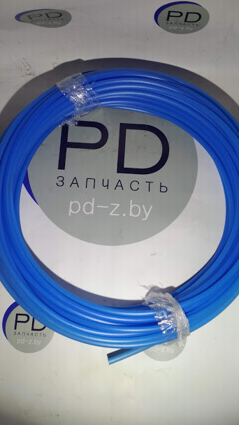 Трубка пневматическая LDPE 10*1 мм синяя P=16atm - фото 1 - id-p144116381