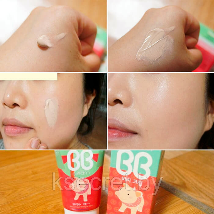 [Elizavecca] Тональный крем УВЛАЖНЯЮЩИЙ Milky Piggy BB Cream SPF50, 50 мл - фото 2 - id-p144156670