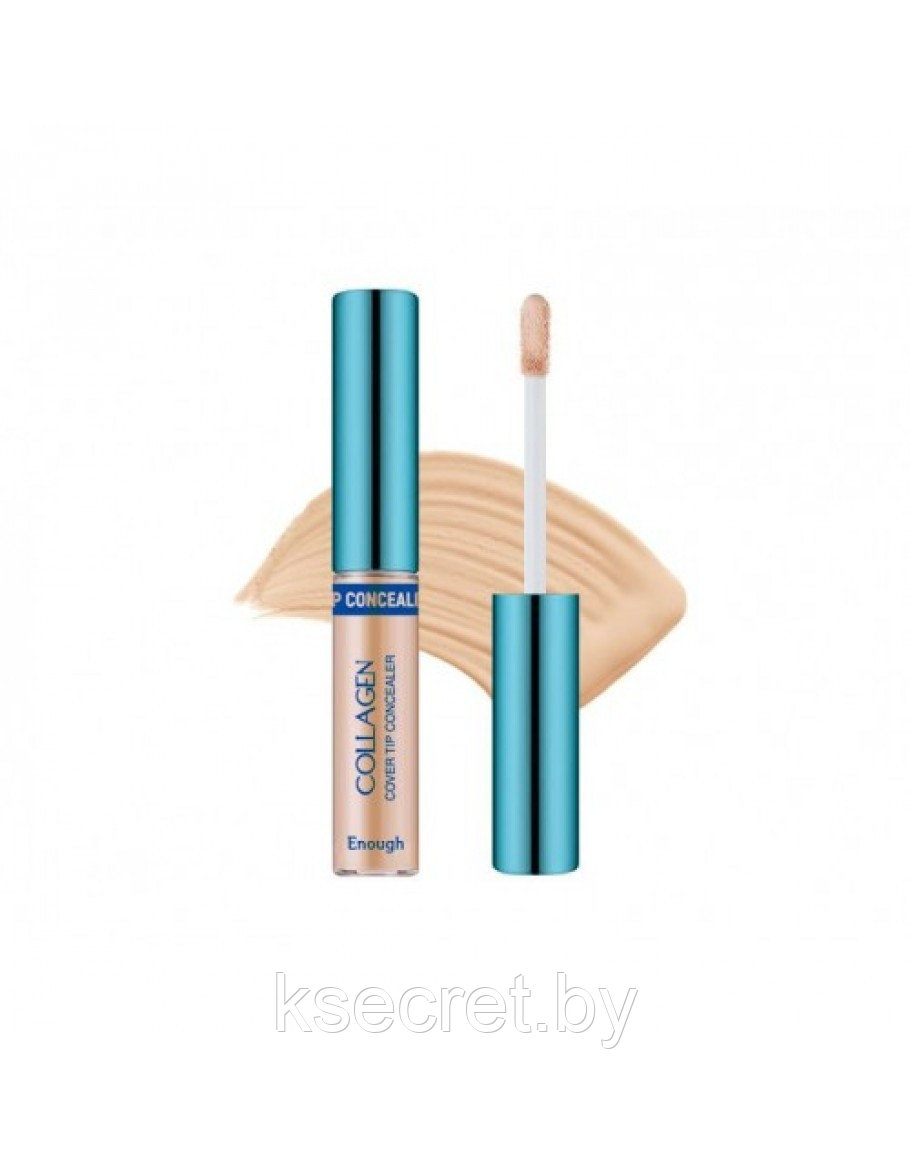 [ENOUGH] Консилер для лица КОЛЛАГЕН Collagen Cover Tip Concealer SPF36 PA+++ (01), 5 гр - фото 1 - id-p144160519