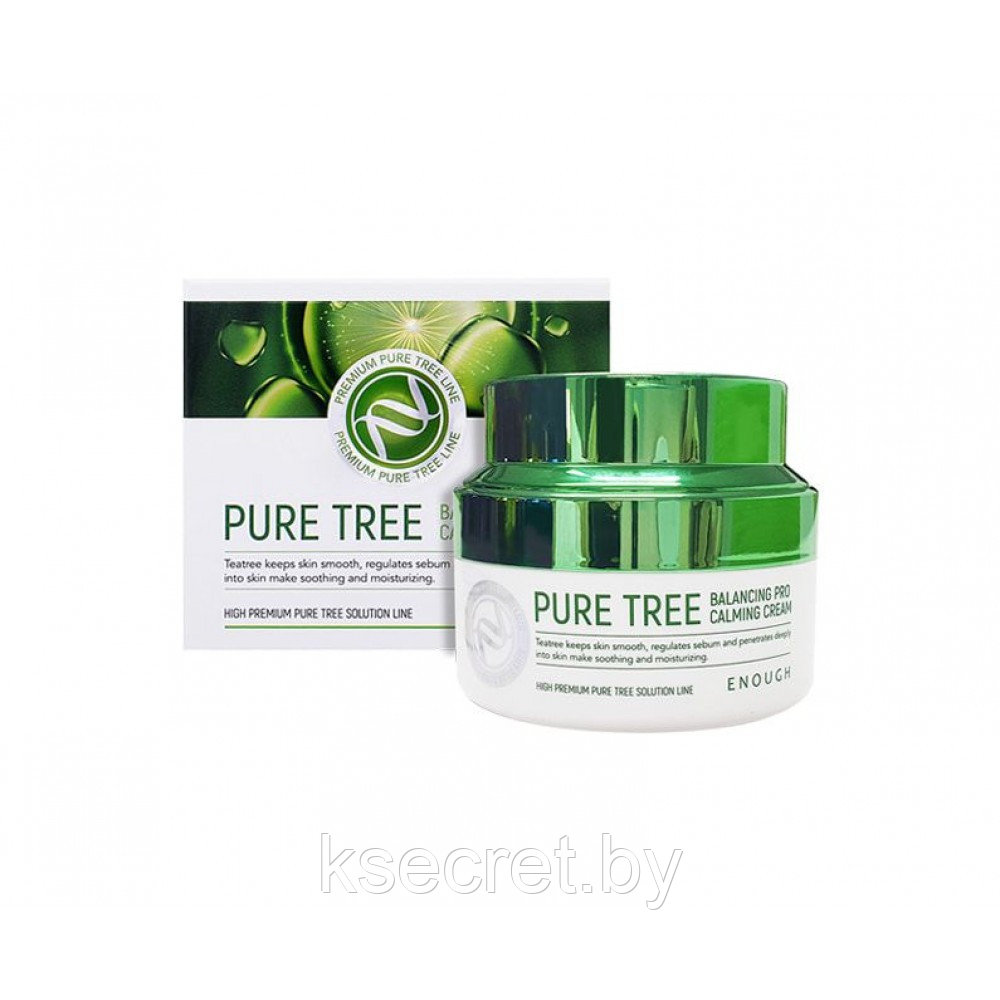 [ENOUGH] Крем для лица ЧАЙНОЕ ДЕРЕВО Pure Tree Balancing Pro Calming Cream, 50 мл - фото 1 - id-p144162386