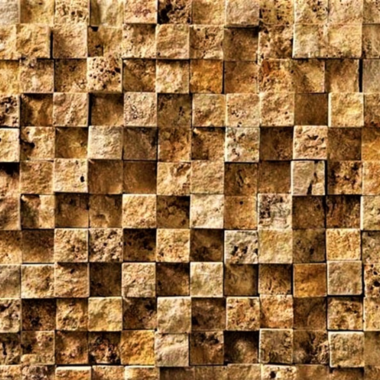 Декоративный Камень Травертин Мозаика 3D Т010 - фото 6 - id-p124038998