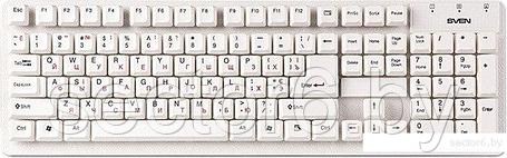 Клавиатура SVEN Standard 301 White, фото 2