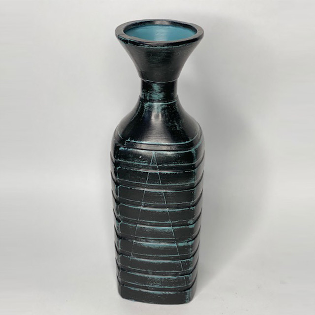 Ваза керамическая Gray-black-blue - фото 2 - id-p144190811