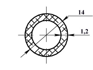 Алюминиевая труба 14х1,2 (2,0 м) - фото 4 - id-p134035332