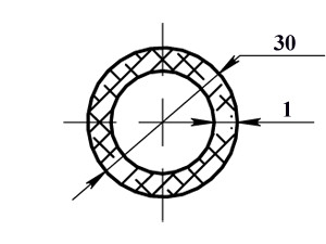 Алюминиевая труба 30х1,2 (2,0 м) - фото 2 - id-p134046364