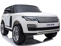 Детский электромобиль RiverToys Range Rover HSE DK-PP999 4WD (белый) двухместный