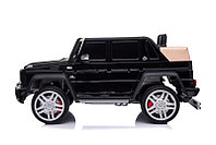 Детский электромобиль RiverToys Mercedes-Maybach G650 T101TT 4WD (черный глянец) автокраска Лицензия