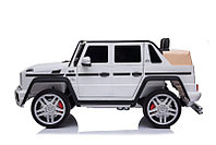 Детский электромобиль RiverToys Mercedes-Maybach G650 T101TT 4WD (белый) Лицензия