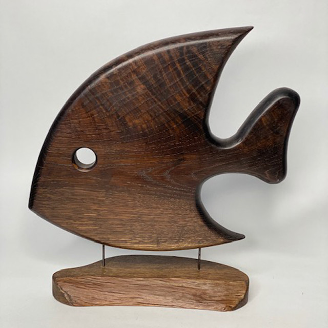 Статуэтка Рыба деревянная