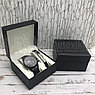 Подарочный набор 2 в 1 мужские кварцевые часы и браслет Модель 22, фото 7