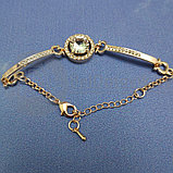 Подарочный комплект Dior (Часы, кулон, браслет) Серебро, фото 2