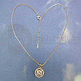 Подарочный комплект Dior (Часы, кулон, браслет) Золото, фото 3