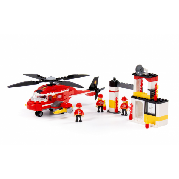Детский конструктор серии "Классик" "Пожарная служба-2" (265 элементов) арт. 81933. Аналог LEGO (ЛЕГО). - фото 2 - id-p144199786
