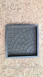 Форма для тротуарной плитки КВАДРАТ ПАУТИНКА (72/4) 35,0х35,0см - фото 2 - id-p11629876