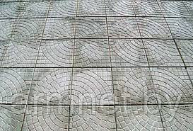 Форма для тротуарной плитки КВАДРАТ ПАУТИНА (72/8) 40,0х40,0см - фото 1 - id-p11629910