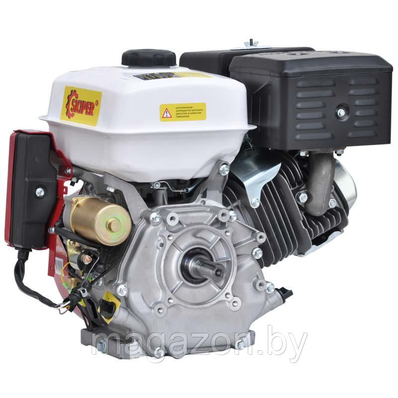 Двигатель бензиновый SKIPER N190F/E(K) вал 25х60, шпонка 7 мм, электростартер - фото 2 - id-p144232326
