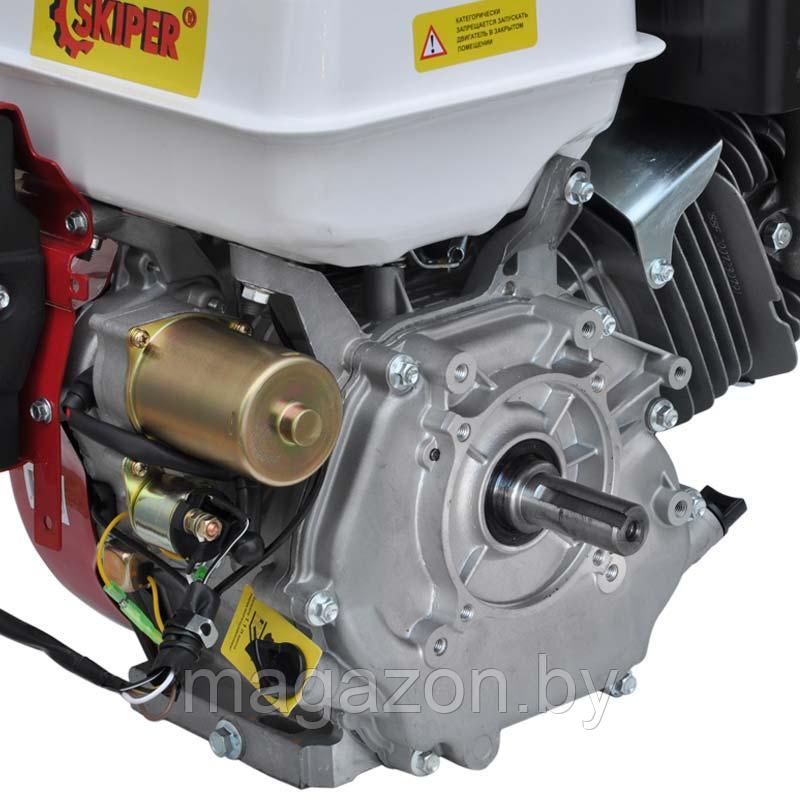Двигатель бензиновый SKIPER N190F/E(K) вал 25х60, шпонка 7 мм, электростартер - фото 4 - id-p144232326