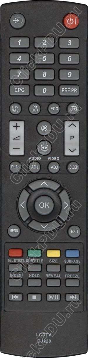 Пульт телевизионный Sharp GJ220 ic