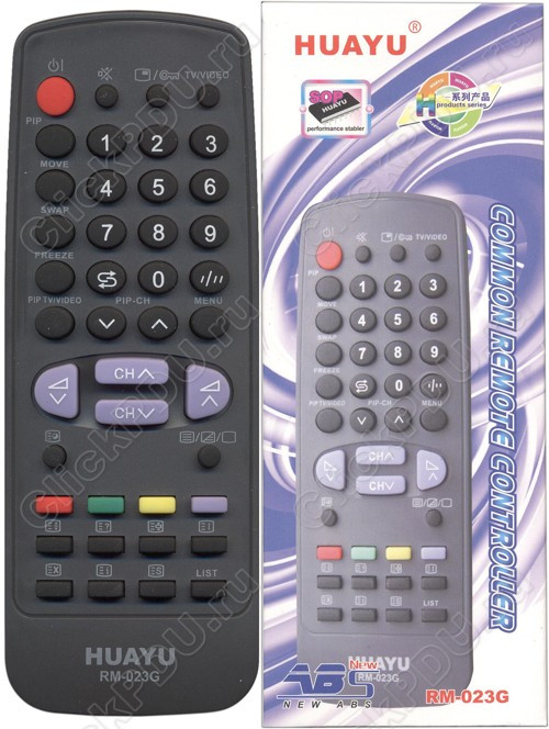 Пульт телевизионный Huayu для Sharp RM-023G - фото 1 - id-p144238553