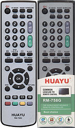 Пульт телевизионный Huayu для Sharp RM-758G корпус GA520
