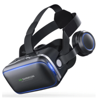 Очки виртуальной реальности 3 D VR Shinecon 6.0 с наушниками - фото 1 - id-p144240050