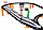 Железная дорога на пульте управления, 89 элементов, свет, звук, арт.2808Y-1, фото 3
