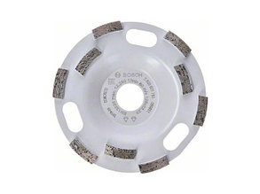 Алмазная чашка 125х22,23 мм по бетону двурядная EXPERT FOR CONCRETE BOSCH (для быстрого шлифования)