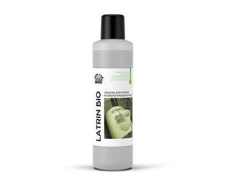 Latrin Bio - Средство для септика на биологической основе | CleanBox | Жидкий, 1л
