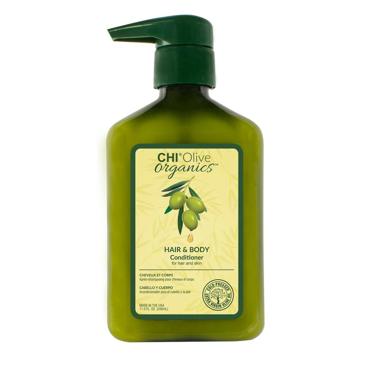 Кондиционер для волос и тела с маслом оливы CHI OLIVE ORGANICS Hair & Body Conditioner, 340 ml