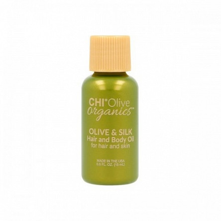Масло оливы для волос и тела CHI OLIVE ORGANICS Olive & Silk Hair and Body Oil, 15 ml