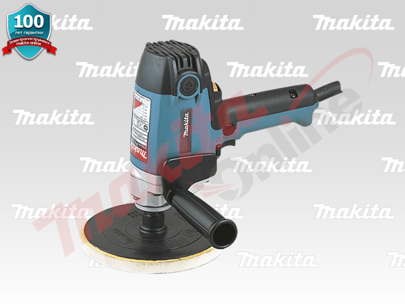 Полировальная машина MAKITA PV 7000 C в кор. (1000 Вт, 4700 об/мин, 180 мм, регул. об., плавный пуск)