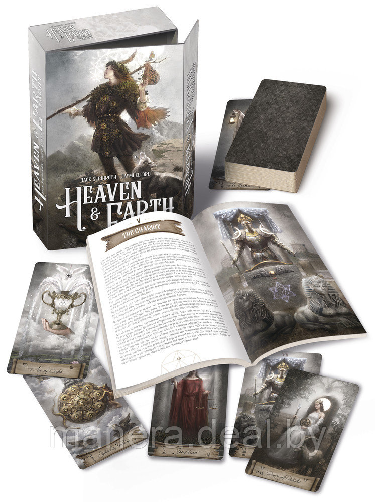 Таро Небо и Земля - Heaven & Earth Tarot. Набор: книга + 78 карт - фото 1 - id-p144257347
