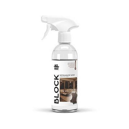 Block - Нейтрализатор запаха | CleanBox | Кожа, 0.5л