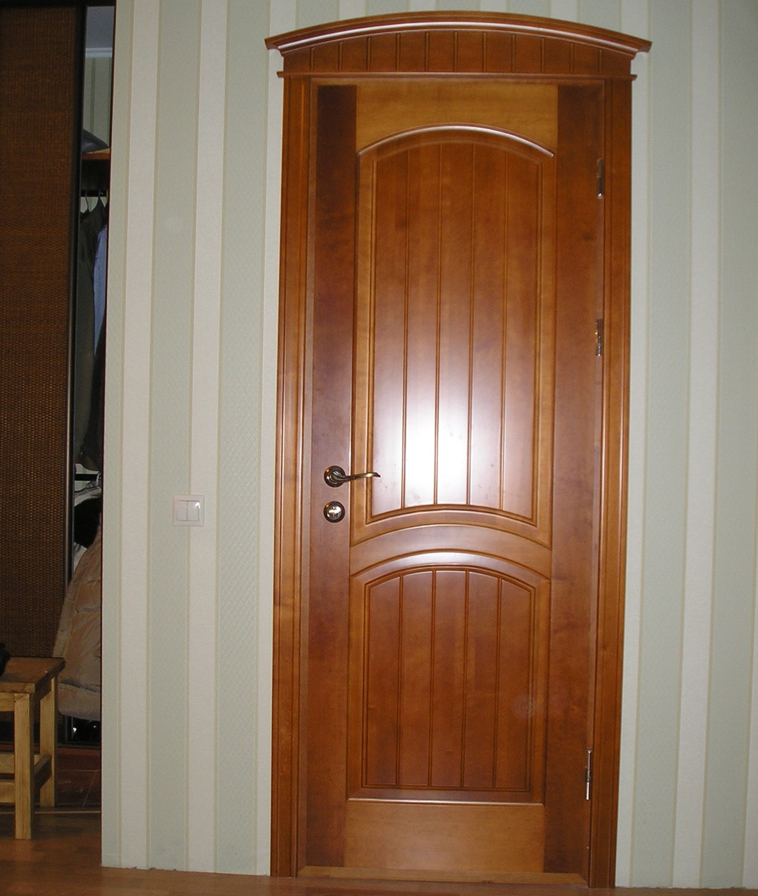 Дверь межкомнатная из массива ольхи - фото 5 - id-p4568948