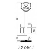 САМ-1 (70x11.2x22.6мм) (5мм)