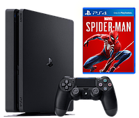 Playstation 4 Slim 1TB с игрой Spider-Man