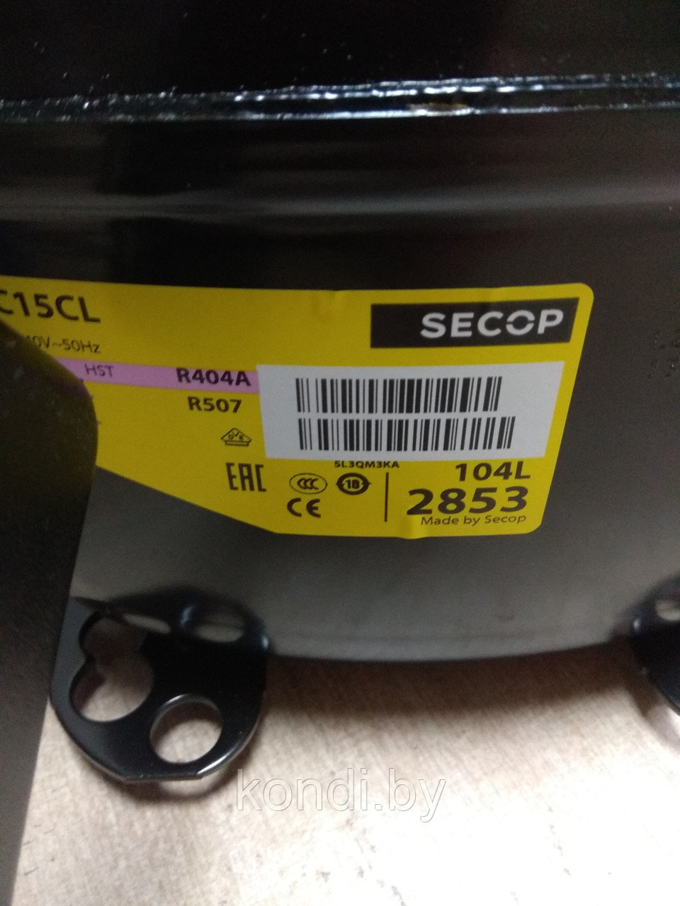 Низкотемпературный поршневой компрессор Secop SC15 CL - фото 1 - id-p36439150