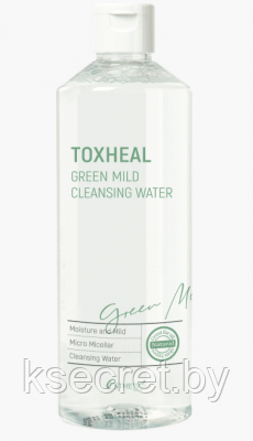 [ESTHETIC HOUSE] Жидкость для снятия макияжа TOXHEAL Green Mild Cleansing Water, 530 мл - фото 2 - id-p144274616