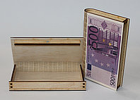Шкатулка Купюрница с изображением "500 евро", фото 1
