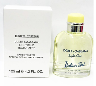 Тестер Dolce & Gabbana Light Blue Italian Zest Homme / 125 ml