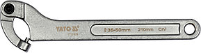 Ключ разводной сегментный шарнирный 35-50мм "Yato"YT-01676