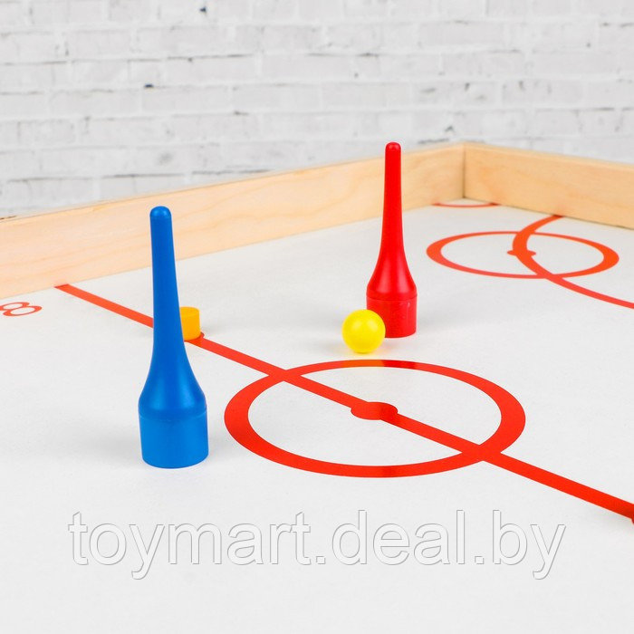 Игра настольная - Магнитный хоккей с мячом, деревянная, Десятое королевство 03974ДК - фото 3 - id-p144305996