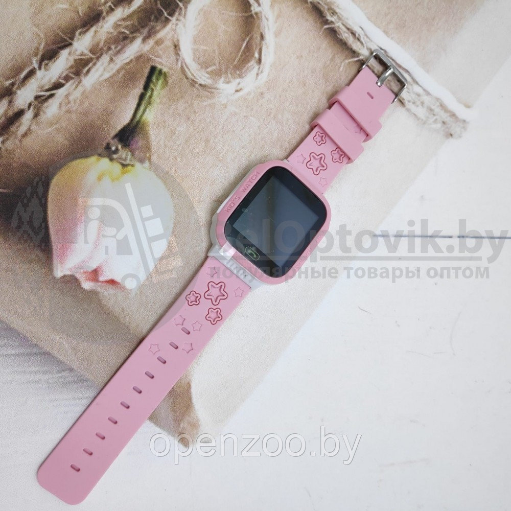 Детские GPS часы (умные часы) Smart Baby Watch Q528 Черные с голубым - фото 4 - id-p105333736