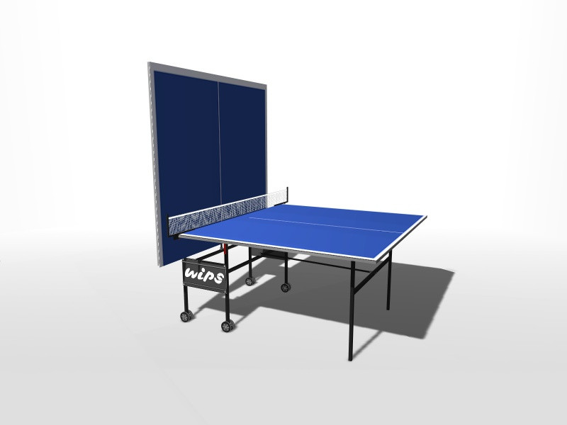 Теннисный стол всепогодный композитный на роликах WIPS Roller Outdoor Composite 61080