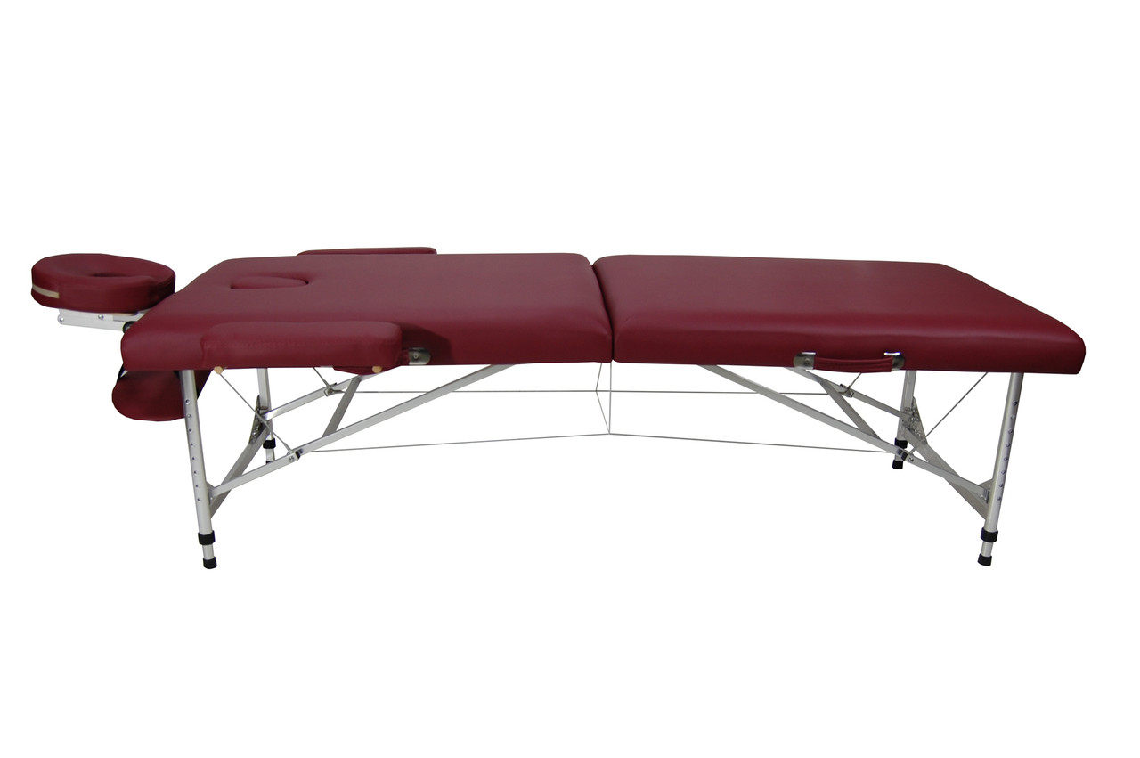 Массажные столы Atlas Sport Массажный стол складной Atlas Sport 70 см 2-с алюминиевый LUX PU (memory foam)