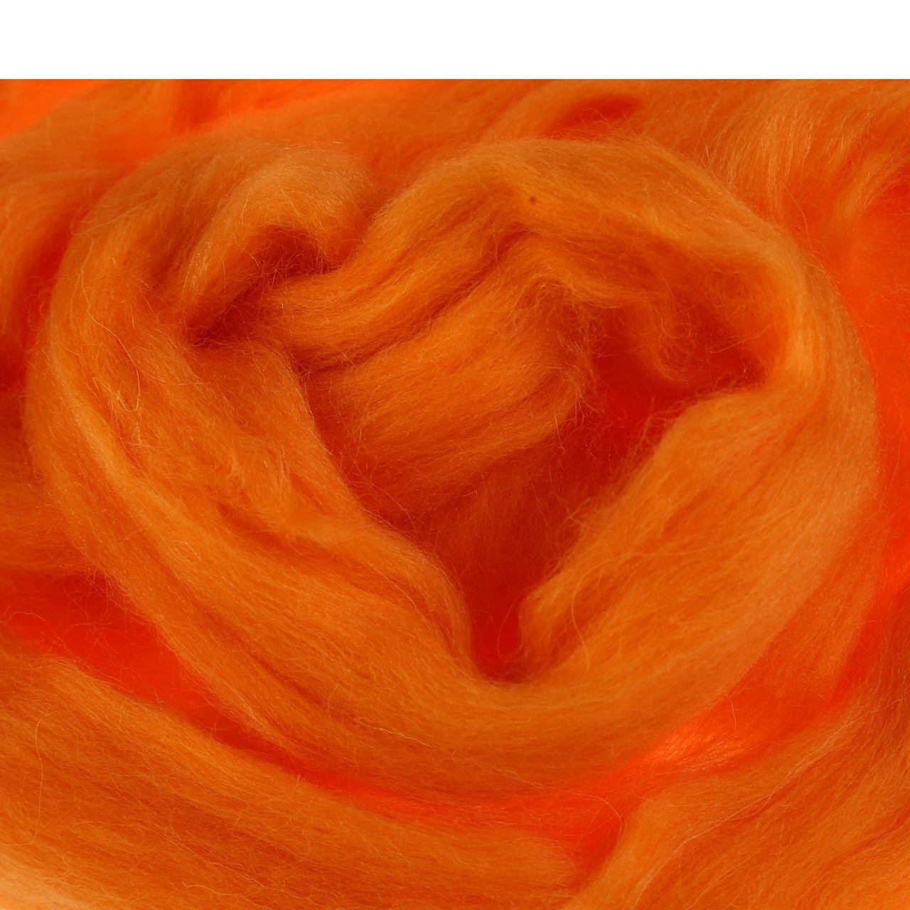 Шерсть для валяния (035 оранжевый), 50 г - фото 1 - id-p144315639
